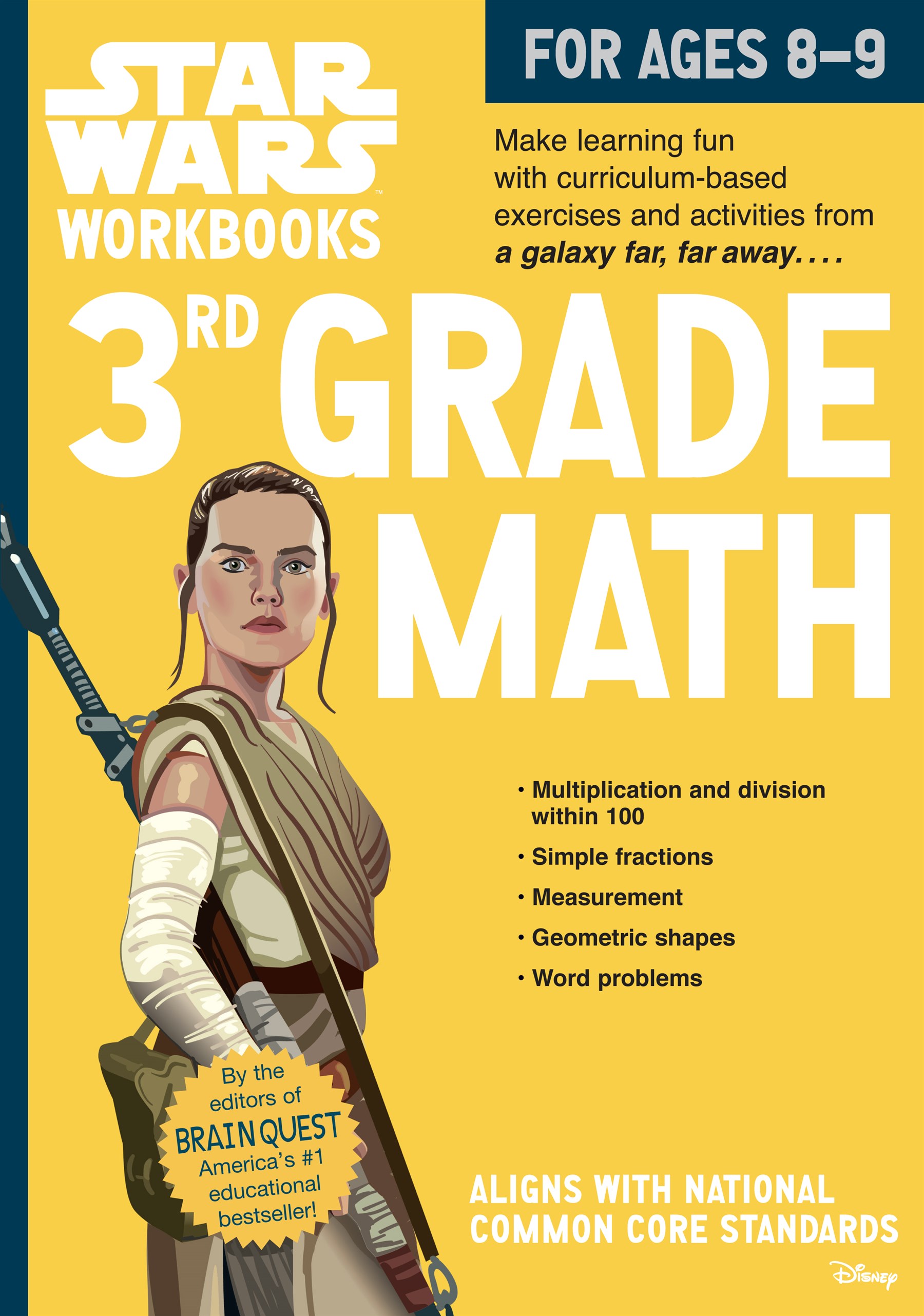 Star Wars Workbook: 3rd Grade Math