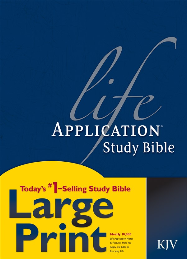 KJV Life Application Study Bible, Second Edition, Large Print (Red Letter, Hardcover)