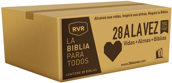 RVR-Santa Biblia - Edición económica / Paquete de 28