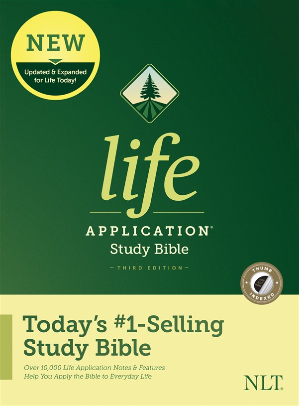 NLT Life Application Study Bible, Third Edition (Hardcover, Indexed)