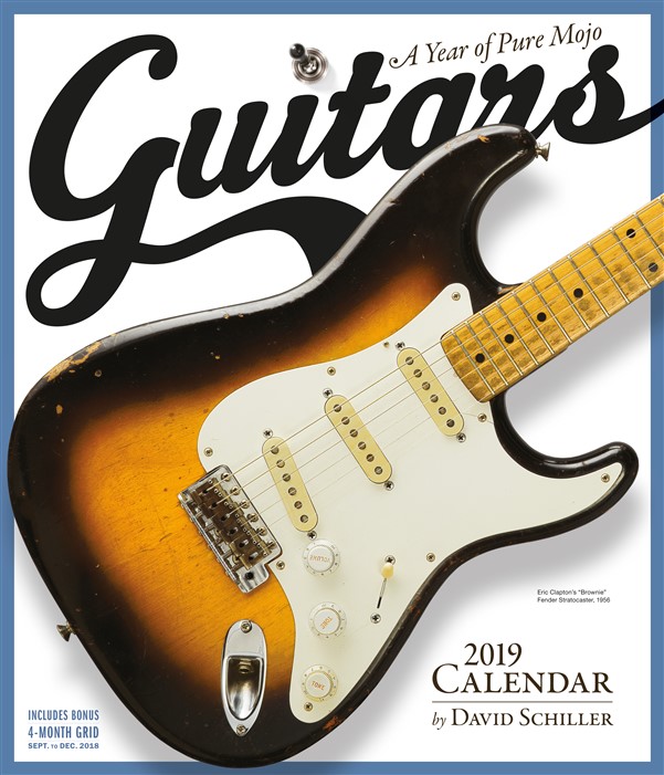 Guitars Wall Calendar 2019