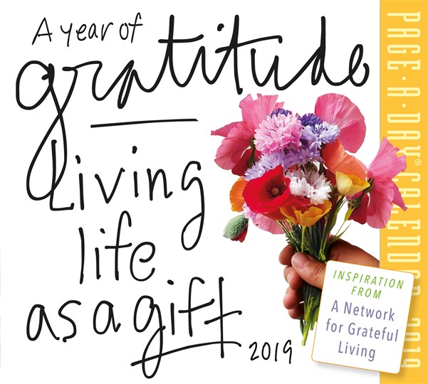 A Year of Gratitude Page-A-Day Calendar 2019