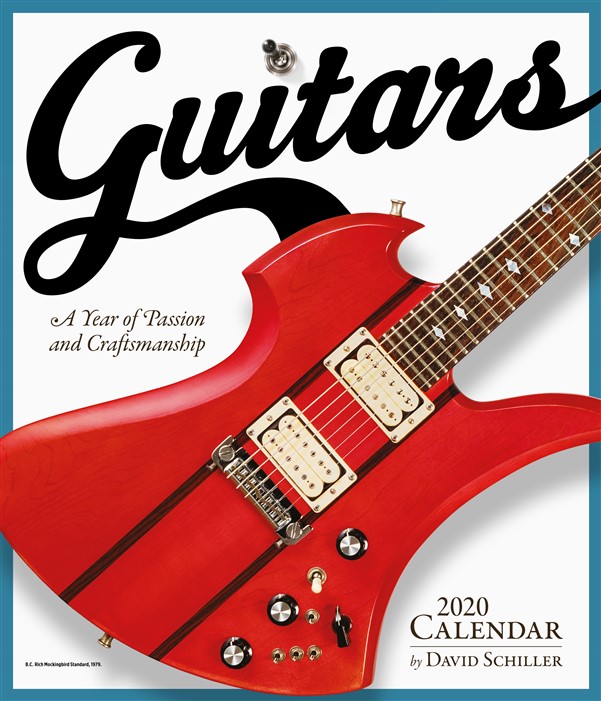 Guitars Wall Calendar 2020