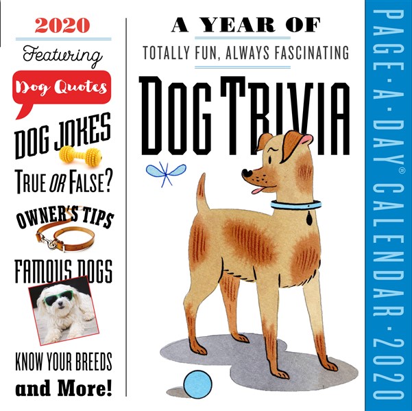 A Year of Dog Trivia Page-A-Day Calendar 2020