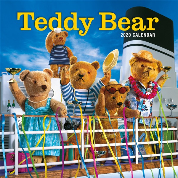 Teddy Bear Wall Calendar 2020
