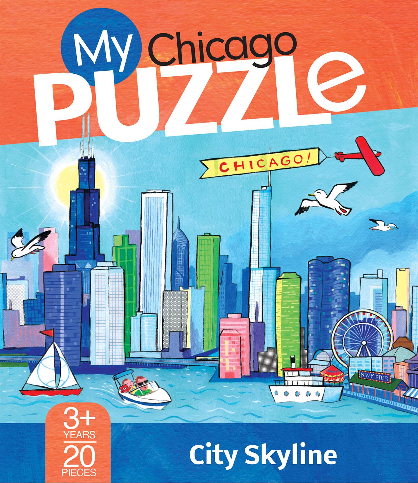 My Chicago 20-Piece Puzzle