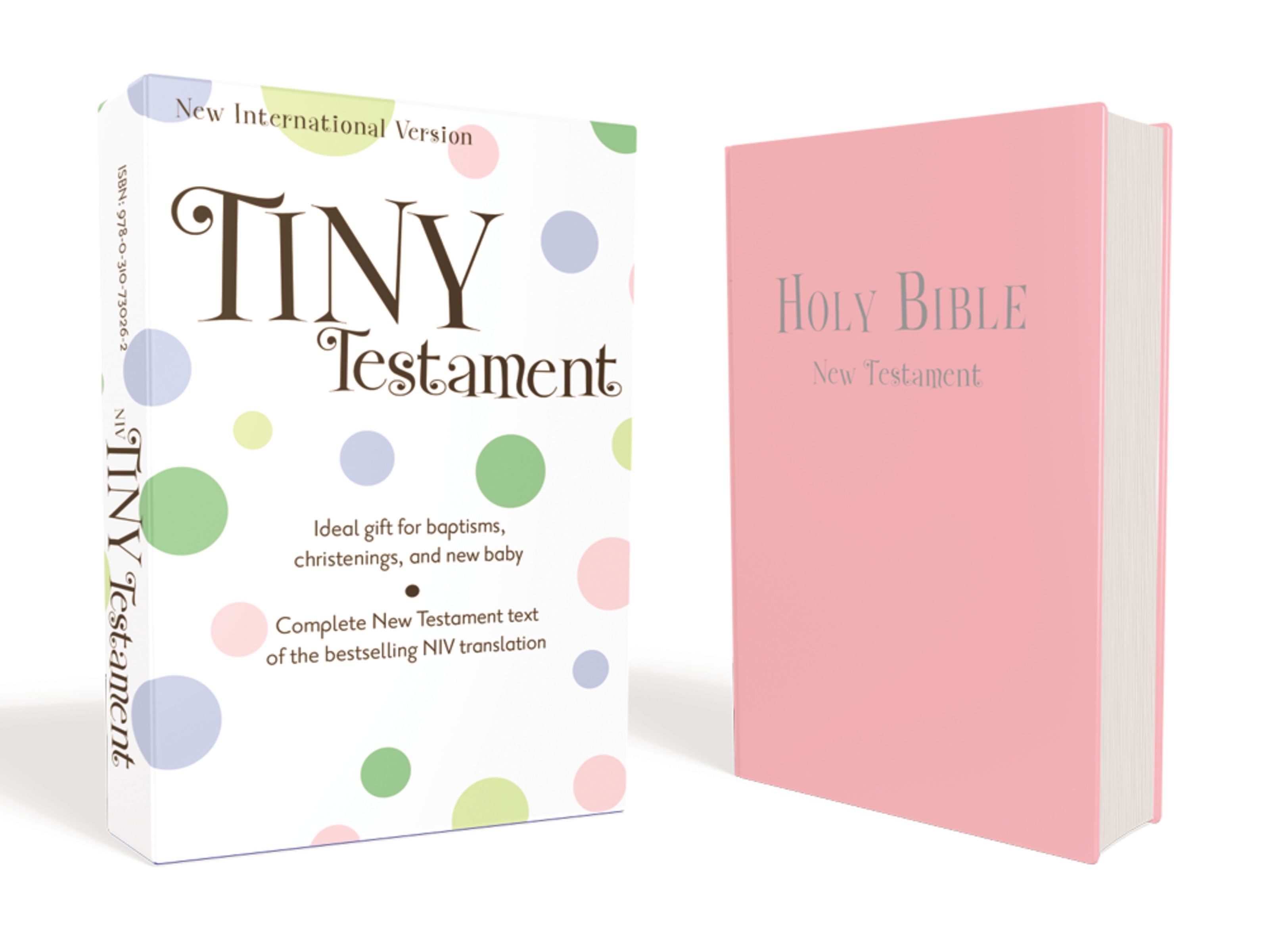 NIV, Tiny Testament Bible: New Testament, Leathersoft, Pink