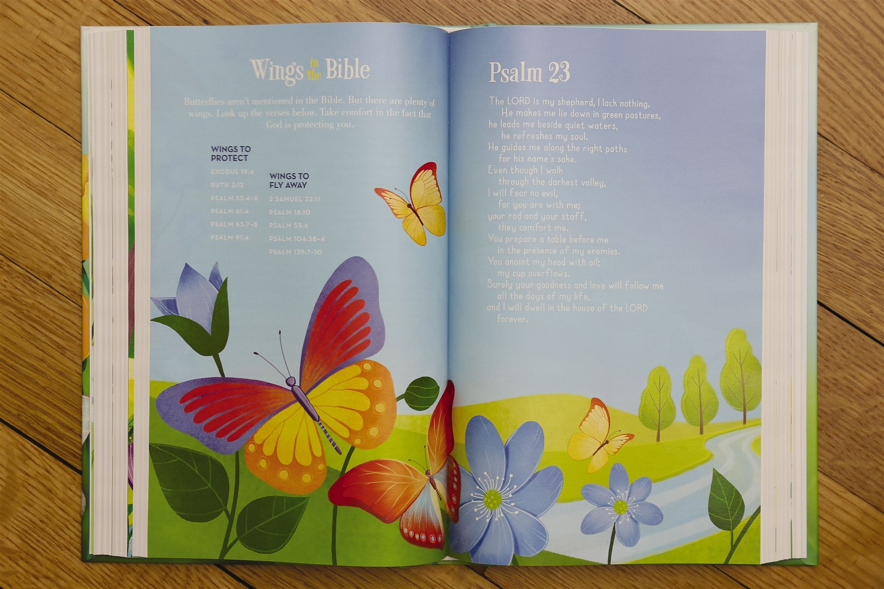 NIV, Butterfly Garden Holy Bible, Hardcover, Comfort Print