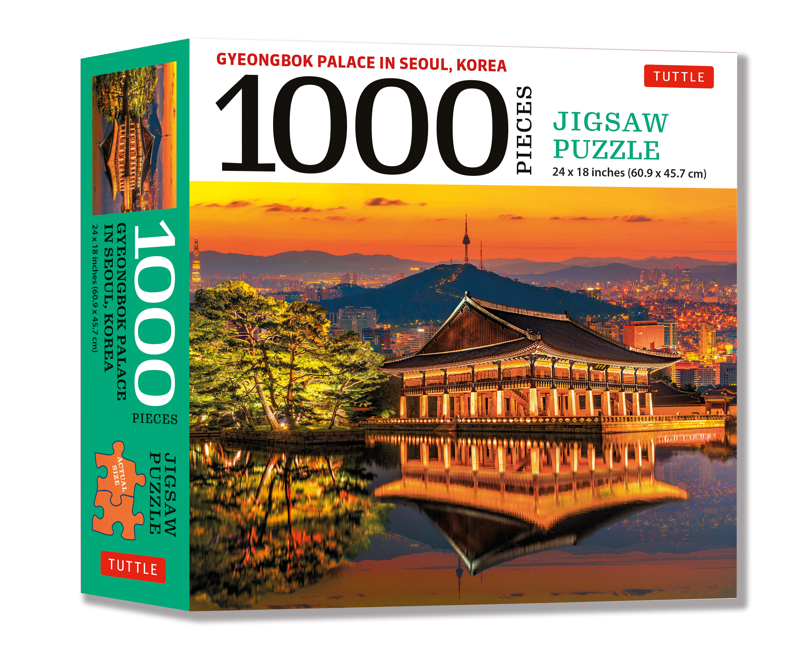 Gyeongbok Palace in Seoul Korea - 1000 Piece Jigsaw Puzzle