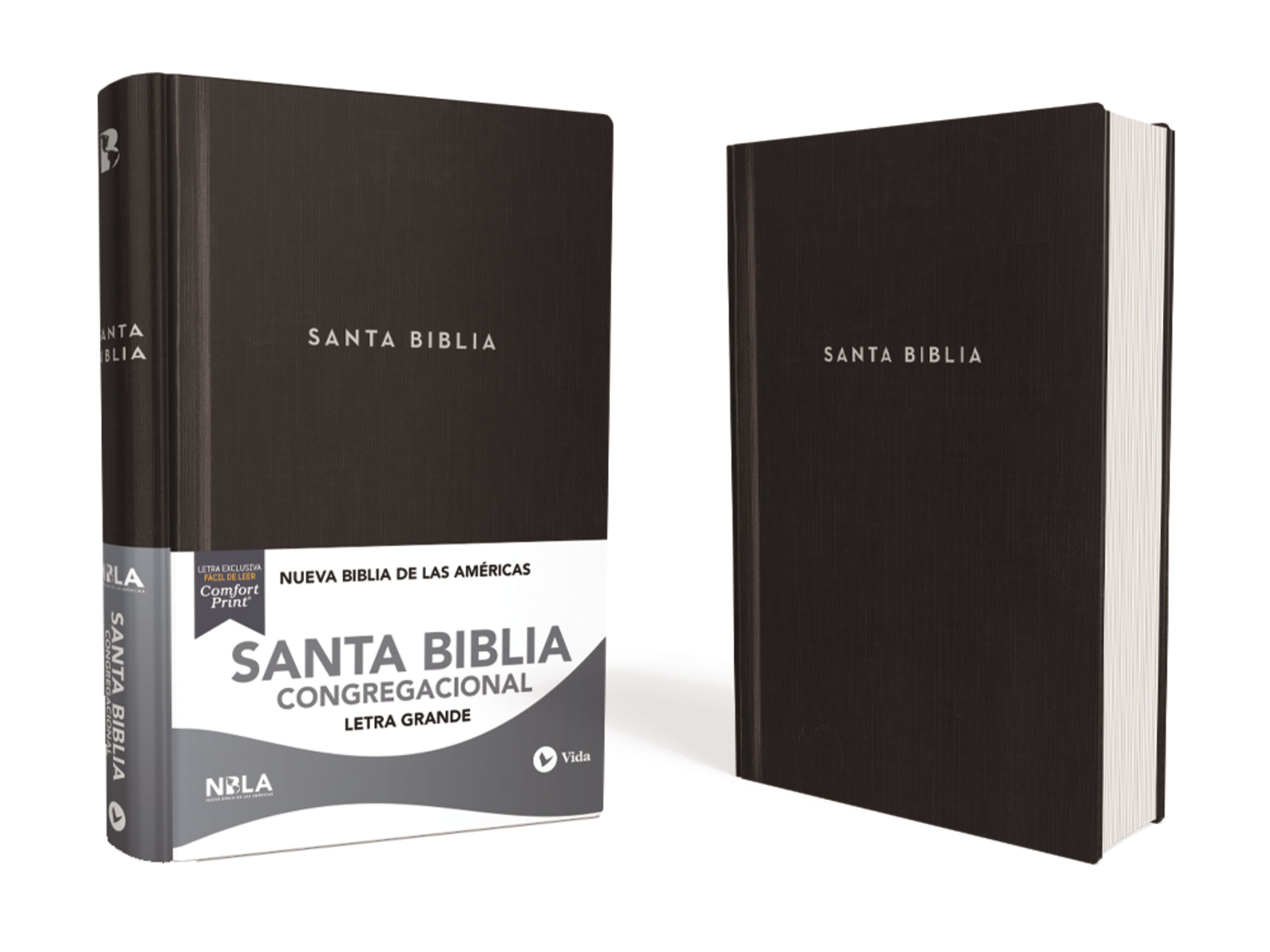 Biblia NBLA Congregacional, Tapa Dura, Negro / Spanish NBLA Pew Bible, Hardcover, Black