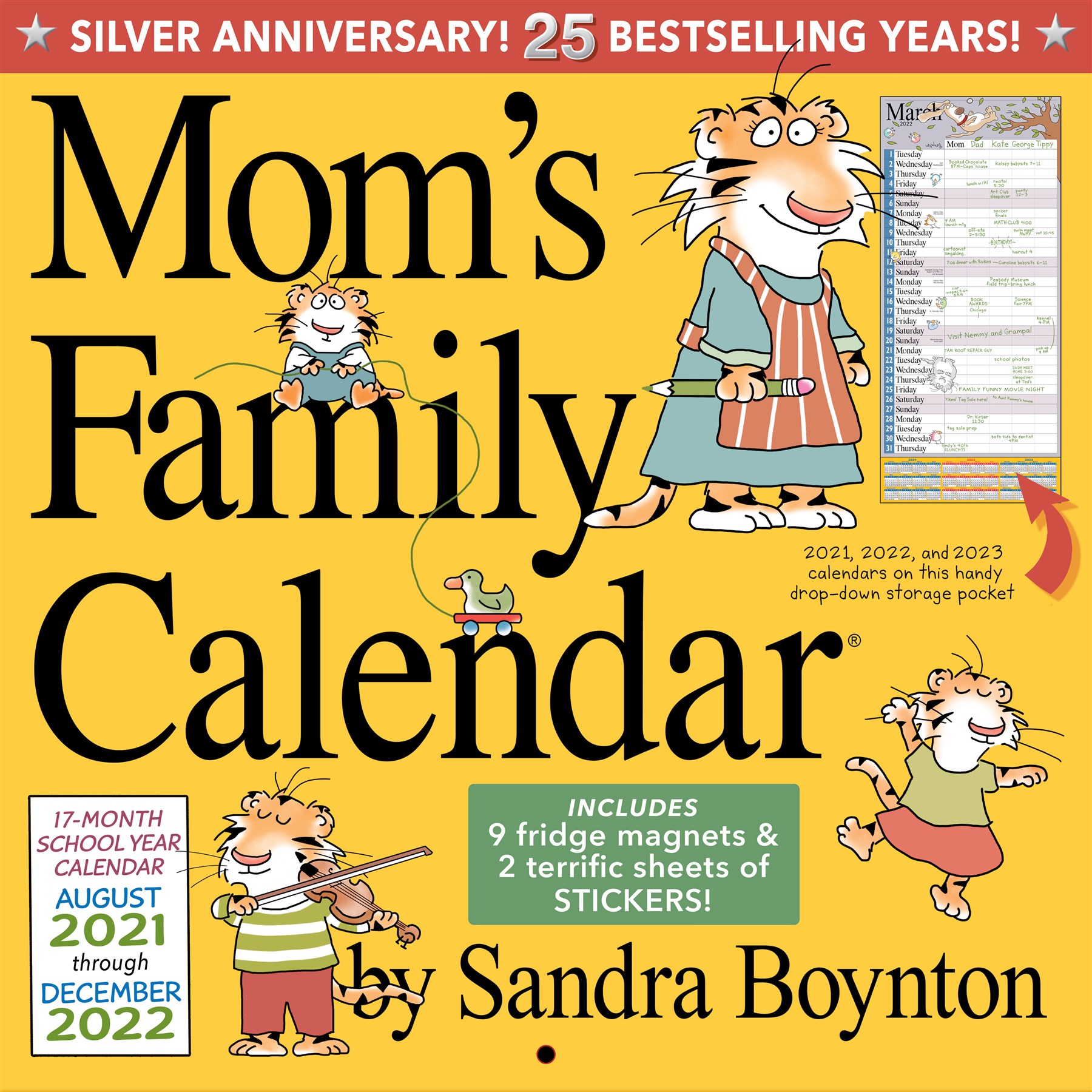 Mom's Family Wall Calendar 2022