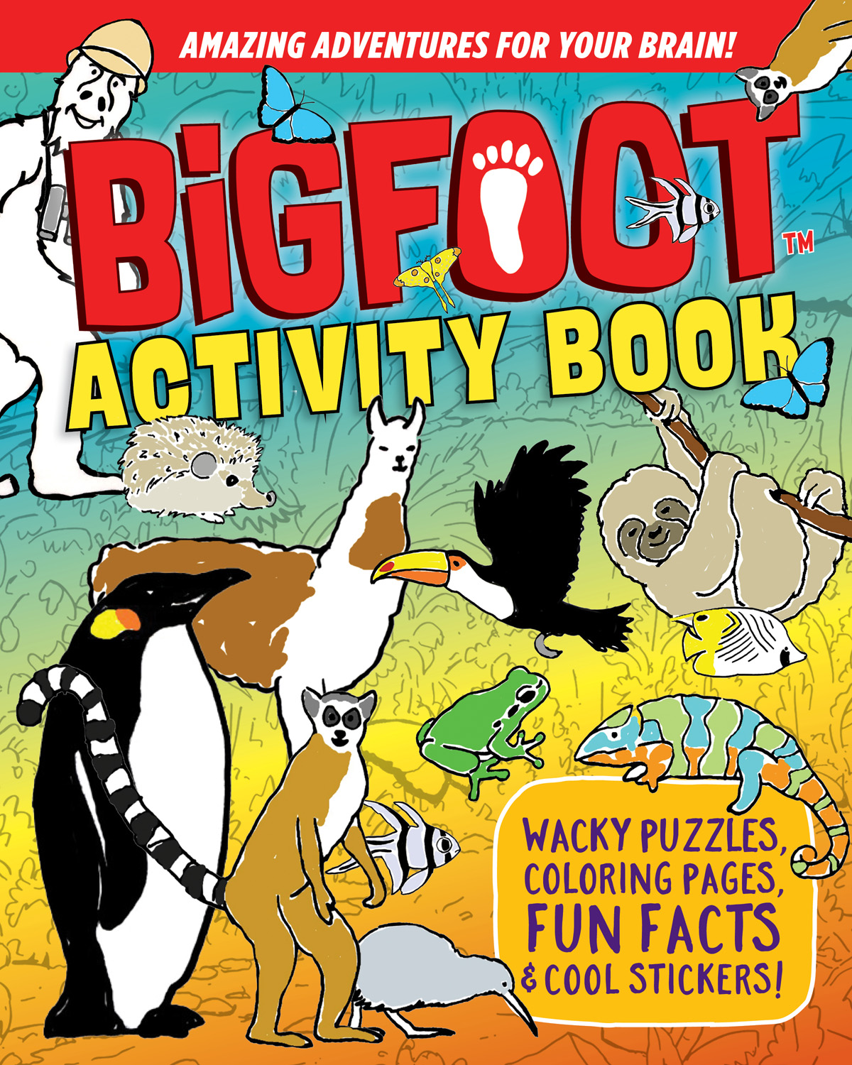 BigFoot Activity Book